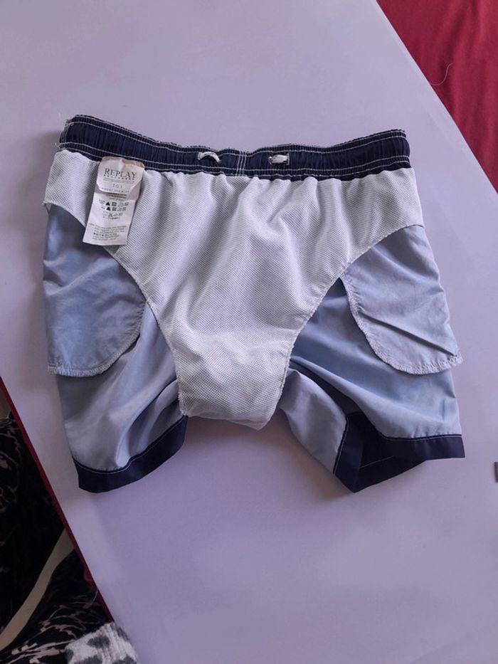 Short de bain Replay beachwear taille L - photo numéro 10
