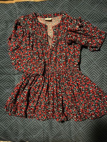 Robe fleurie automne/hiver