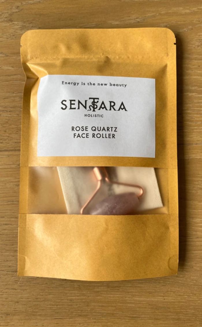 Roller Quartz Rose de Sentara Holistic NEUF