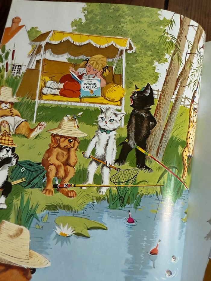 Recueil rare livre album Pierre Probst 3 histoires Caroline Lillipuchiens cirque apprenti magicien - photo numéro 7