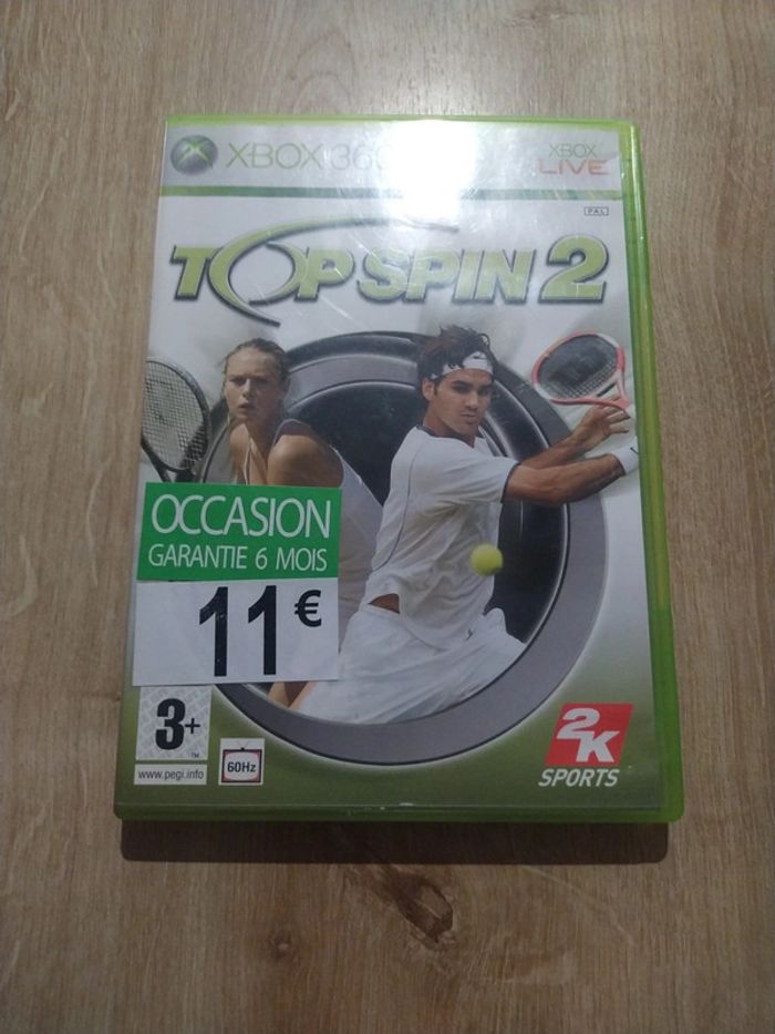 Top spin 2 xbox 360 - photo numéro 1