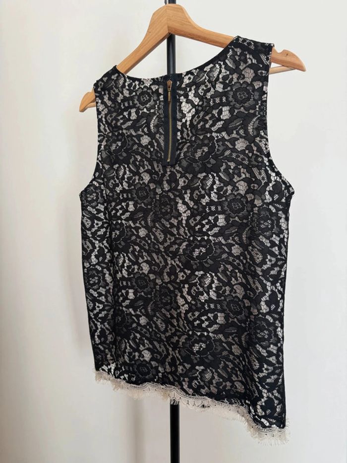 top dentelle noir M Pimkie - photo numéro 2