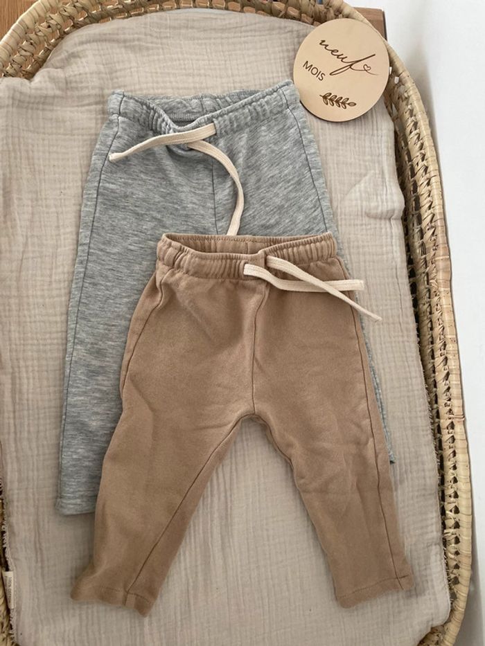 Lot de pantalons bébé garçon kiabi 9 mois