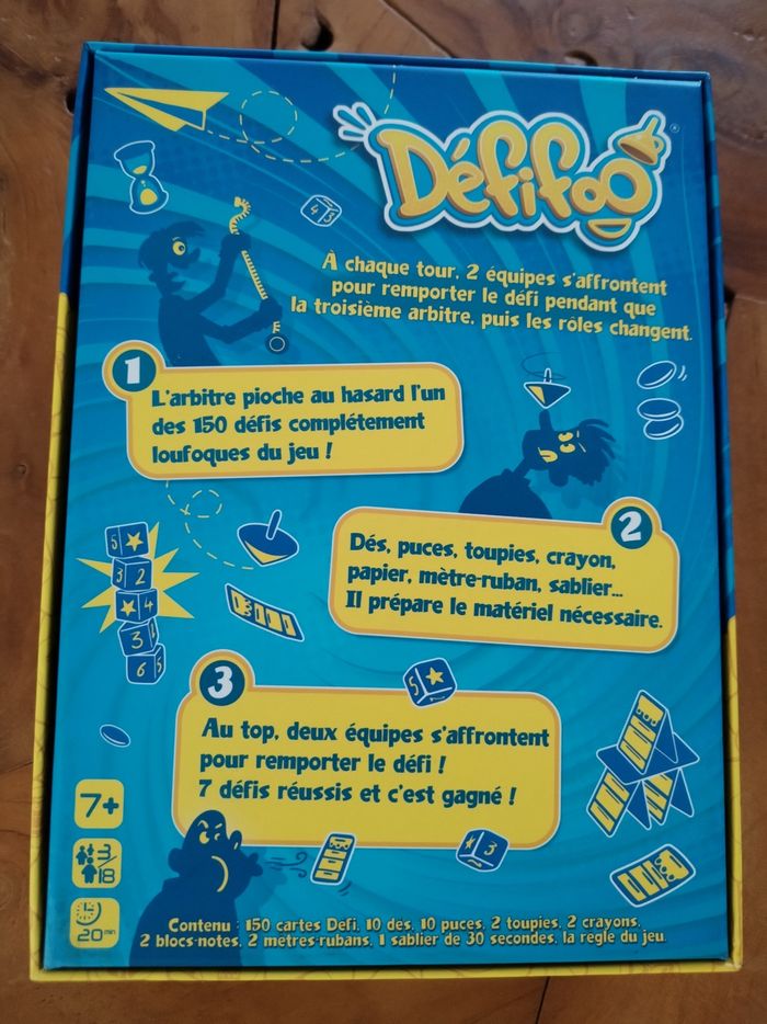 Jeu Defifoo Gihamic 7 ans + - photo numéro 2