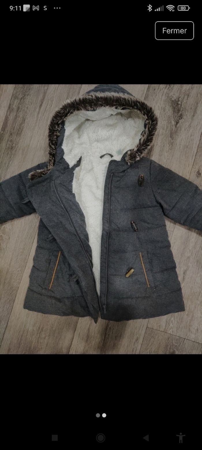 Lot manteaux 18/23 mois fille - photo numéro 4