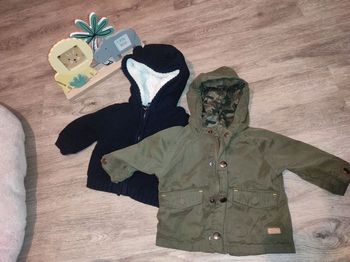 2 vestes garçon 6 mois