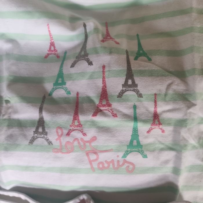 Ensemble fille tee shirt 4 ans  Very Baudet &  legging 5 ans D - photo numéro 3