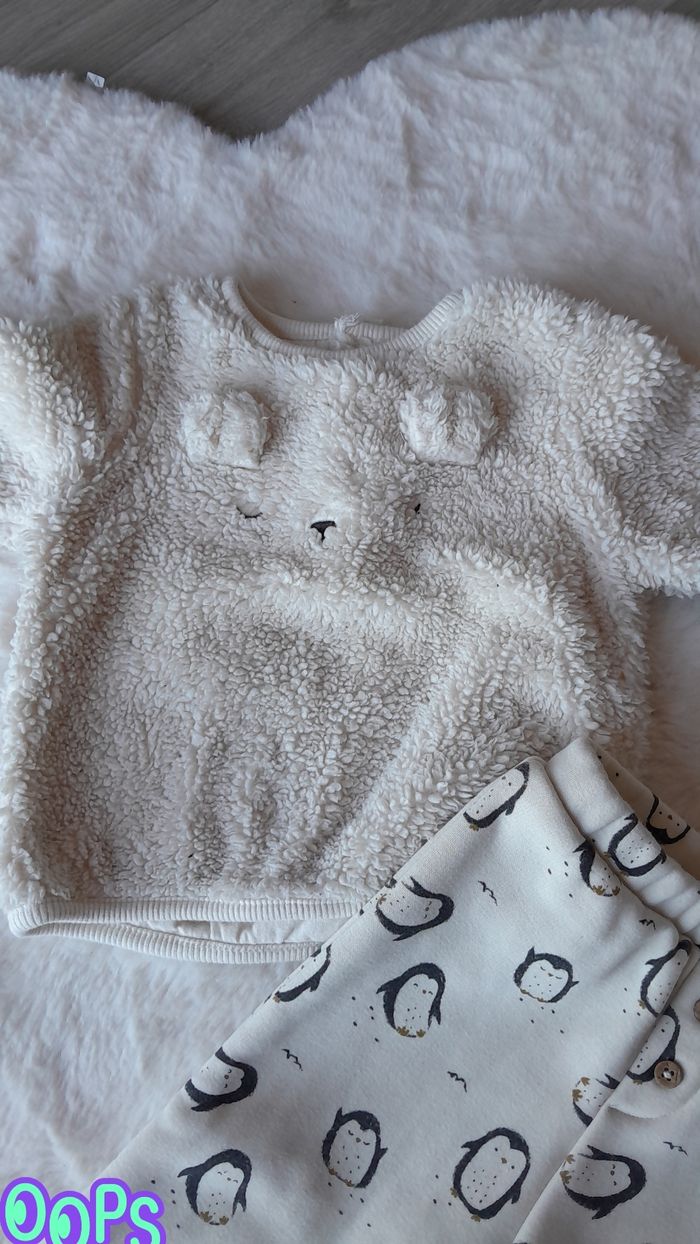 Ensemble pilou pilou kiabibfille 12mois - photo numéro 2