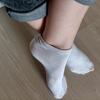 Chaussettes blanches femme
