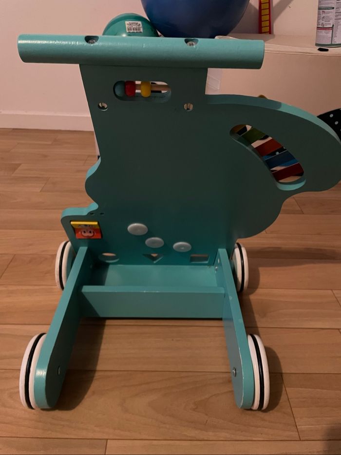 Trotteur multi activités en bois - photo numéro 2