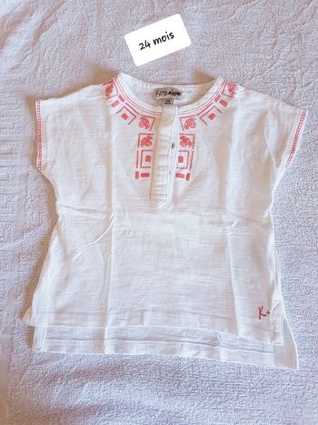 T-shirt kimbaloo 24 mois