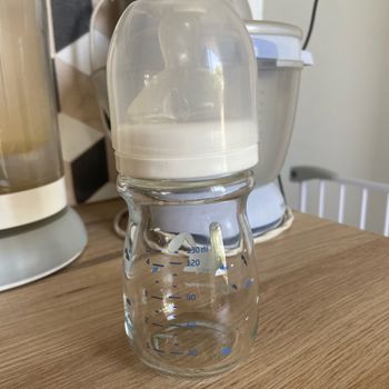 Biberon Bébé confort 130ml en verre