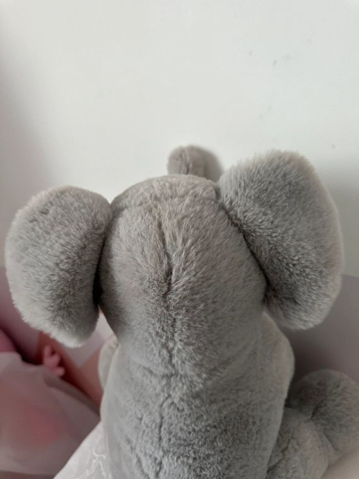Peluche éléphant 32 cm - photo numéro 6