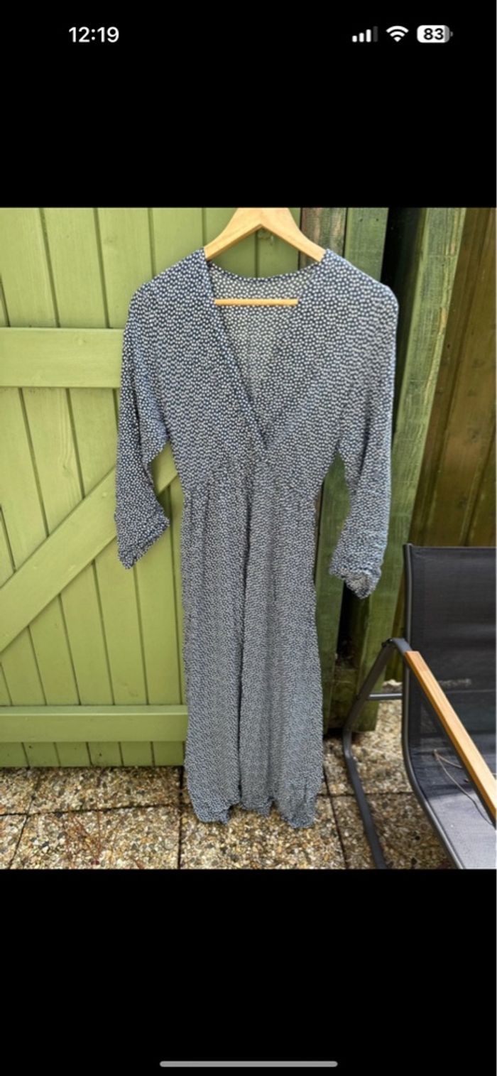 Robe longue bleu - photo numéro 2