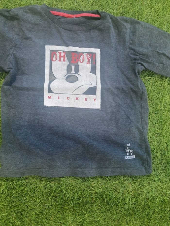 Tee shirt manches longues mickey - photo numéro 2