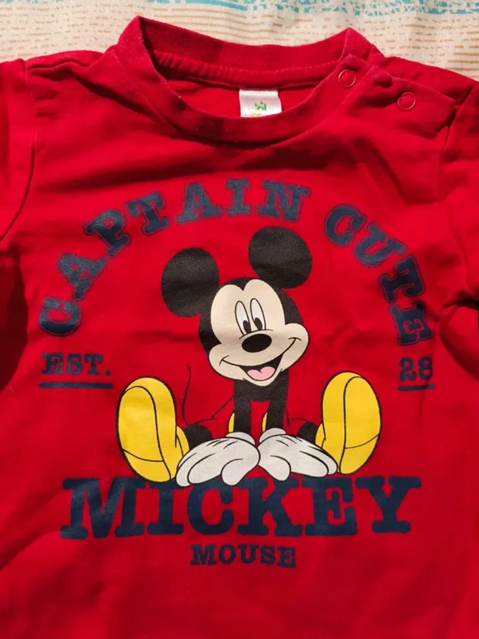 Sweat shirt Disney Mickey 2 ans - photo numéro 4