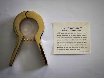 Pince à champagne : le boum