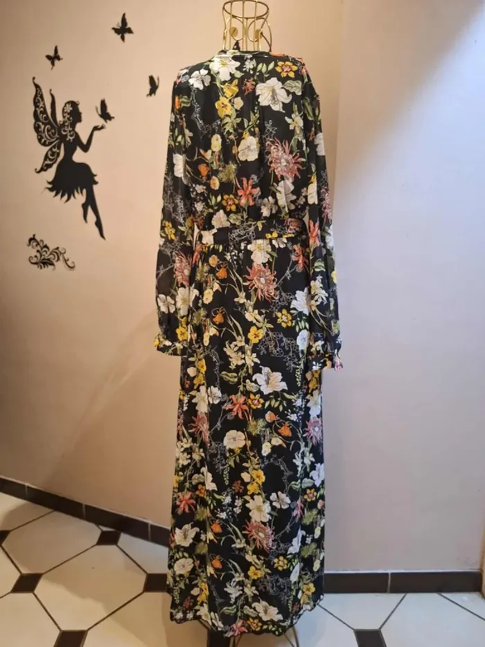 Robe longue fleurie - photo numéro 4