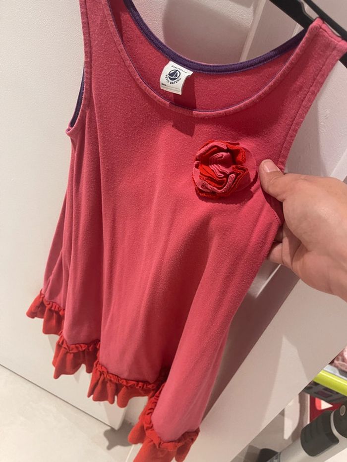 Tee jolie robe, petit bateau, taille 6 ans en tbe - photo numéro 2