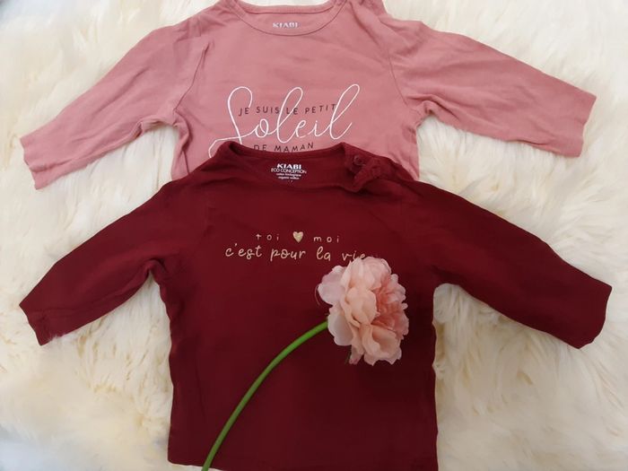 Lot blouse manche longue