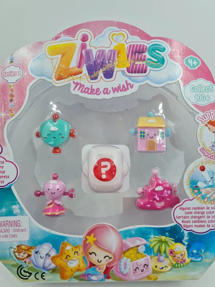 Ziwies Pack 5 Figurines Famosa (neuf) - photo numéro 5