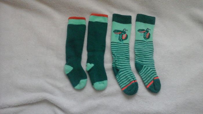Lot de 2 paires de chaussettes 23-26 - photo numéro 2