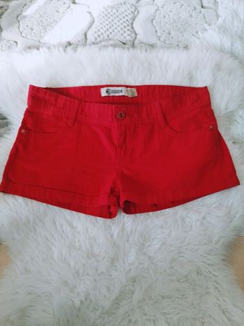 Short matelot rouge