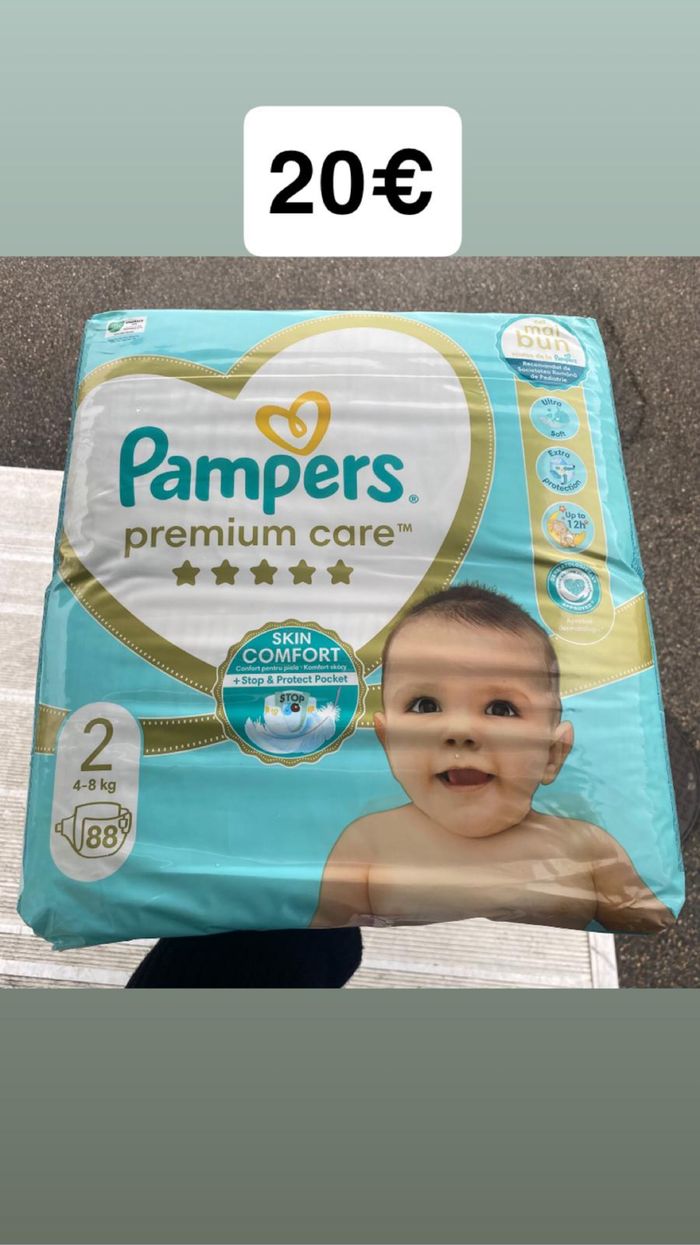 Couches Pampers - photo numéro 2