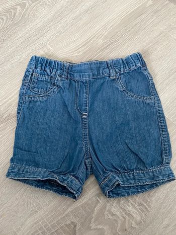 Short jeans kitchoun 18 mois