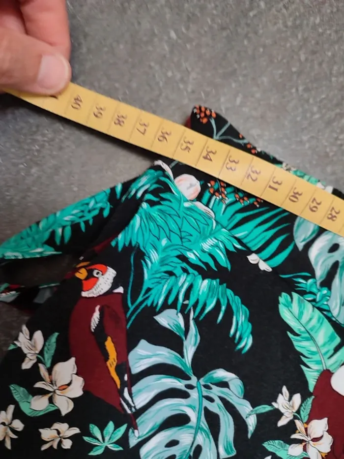 Pantalon palazzo fleuri s/m - photo numéro 11