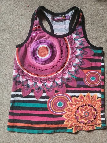 Tee-shirt estival fille 7/8ans desigual