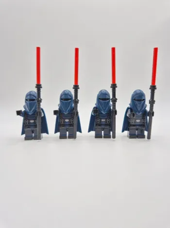 Figurines type lego custom 4 clones gardes du Sénat star wars