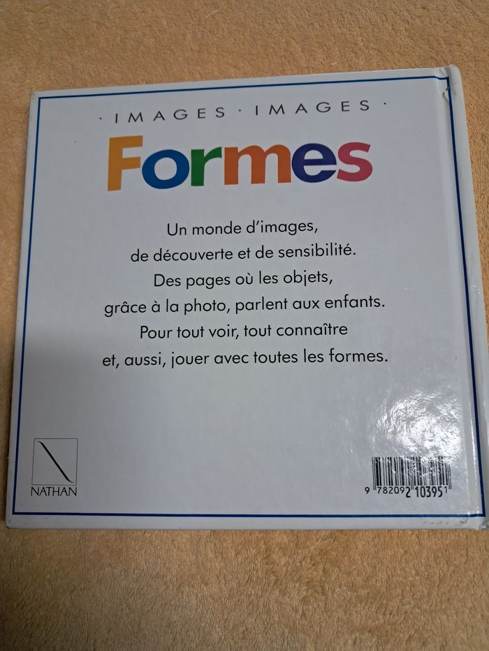 Livre Les formes - photo numéro 2