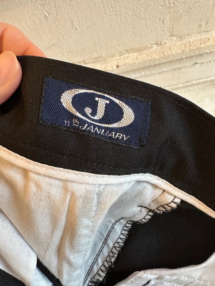 Pantalon costume homme noir 11th January T32US - photo numéro 3