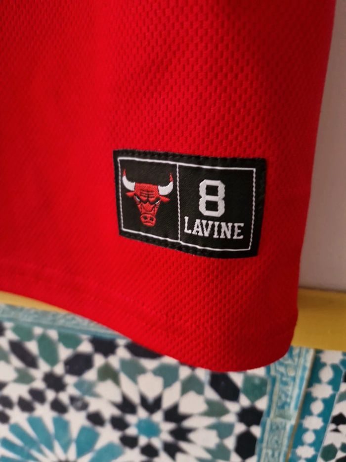 Maillot de basket nba Chicago bulls enfants - photo numéro 3