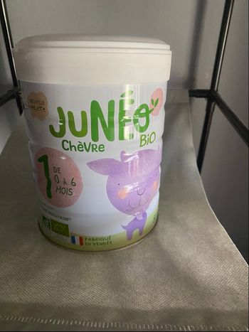 Lait de chèvre 1er âge Juneo