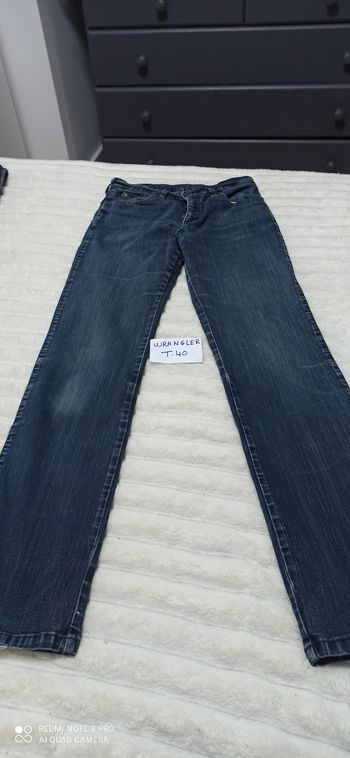 Jeans Bleu t. 40 wrangler