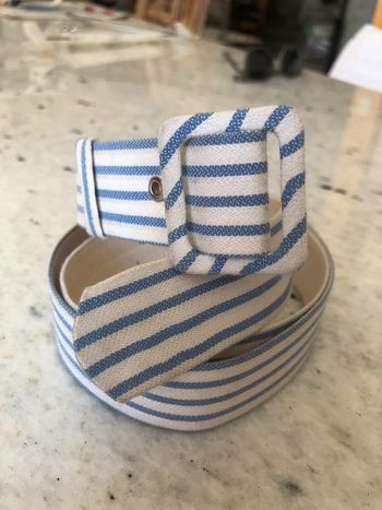 Ceinture rayée vintage