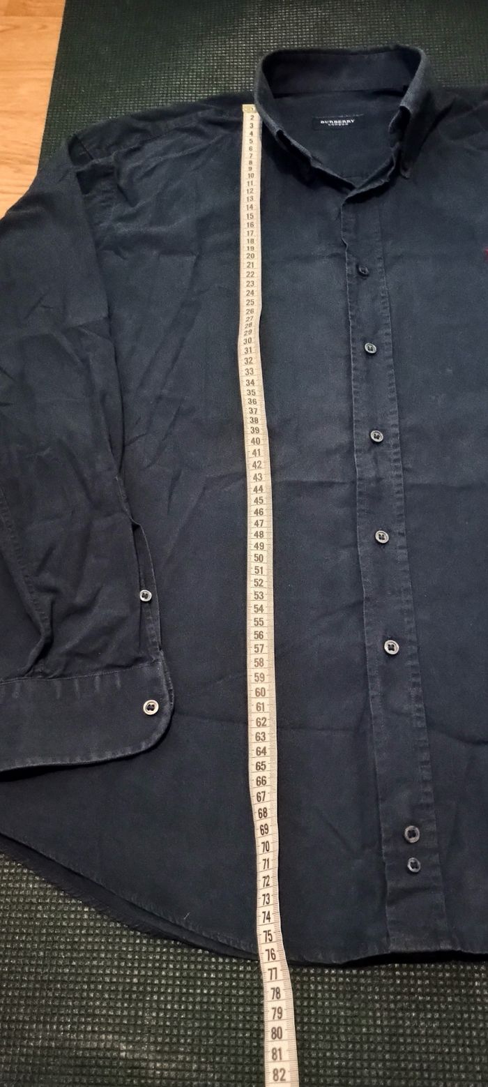 Chemise Homme Burberry Taille M Bleu Marine - photo numéro 8