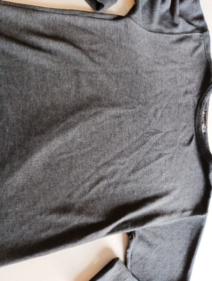 Pull fin manches 3/4 femme Naf Naf rétro vintage ancien taille 38 - photo numéro 3