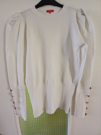 Pull blanc