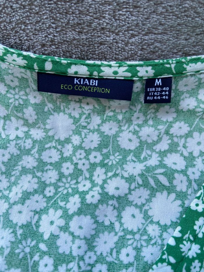 Robe verte manches courtes / Taille M - photo numéro 7