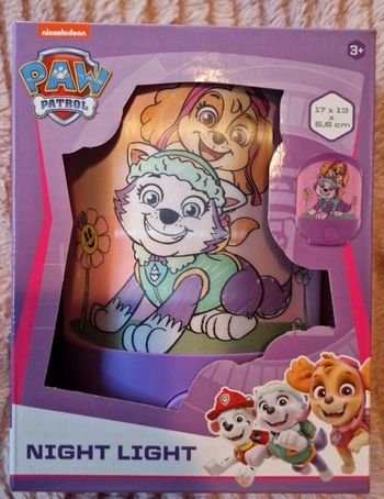 Veilleuse Pat Patrouille fille