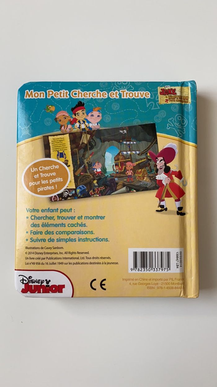 Mon petit cherche et trouve Jake le pirate du pays imaginaire - Disney junior - photo numéro 4