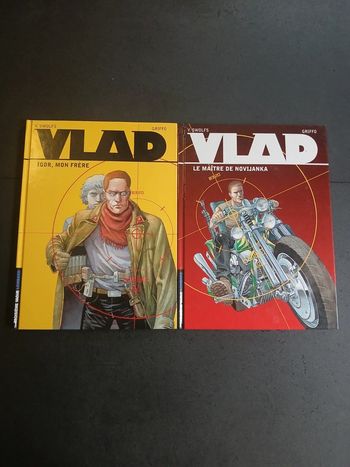 Lot de 2 bd vlad 1 et 2,EO