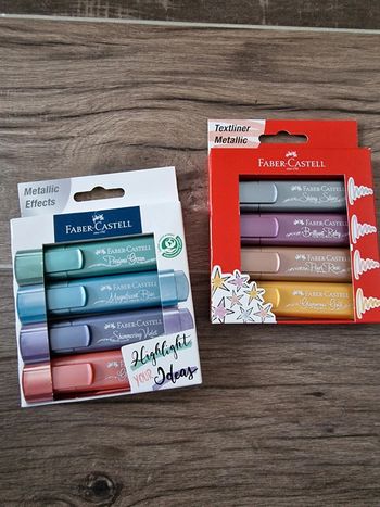 Lot de surligneurs métallisés