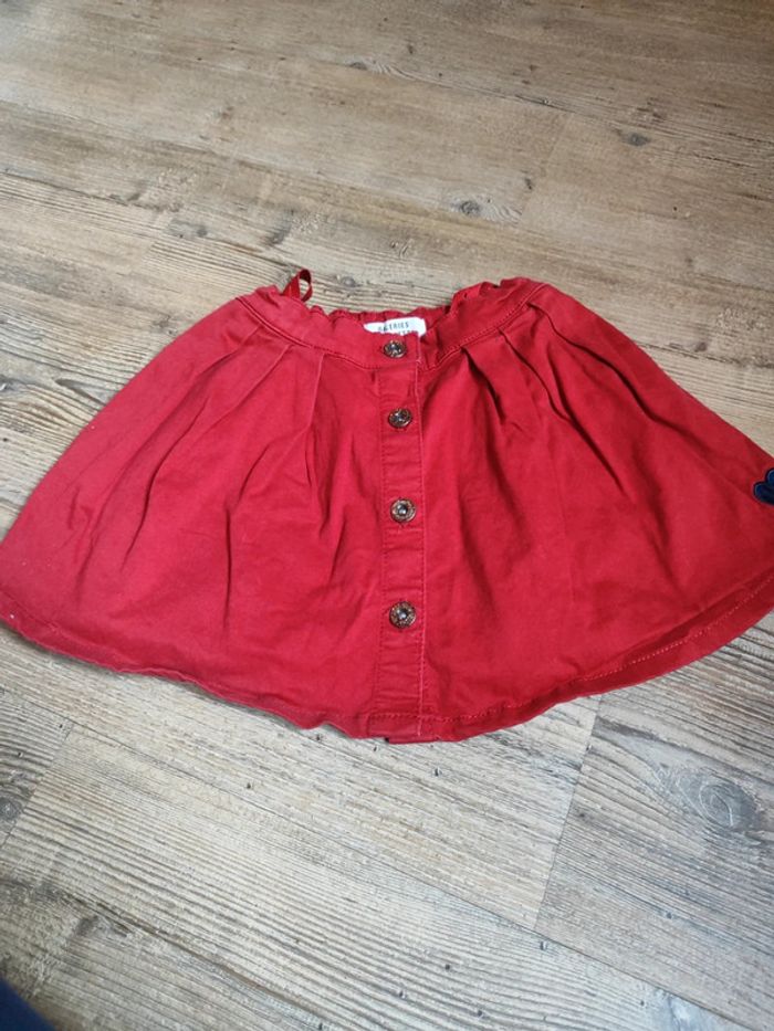 Jupe rouge 4 ans Galeries Lafayette
