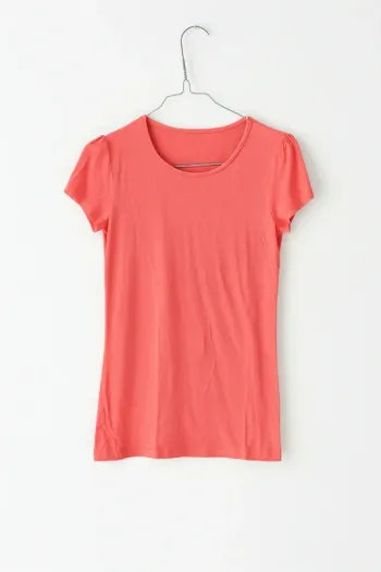T-shirt corail U Essentiel – Taille 36