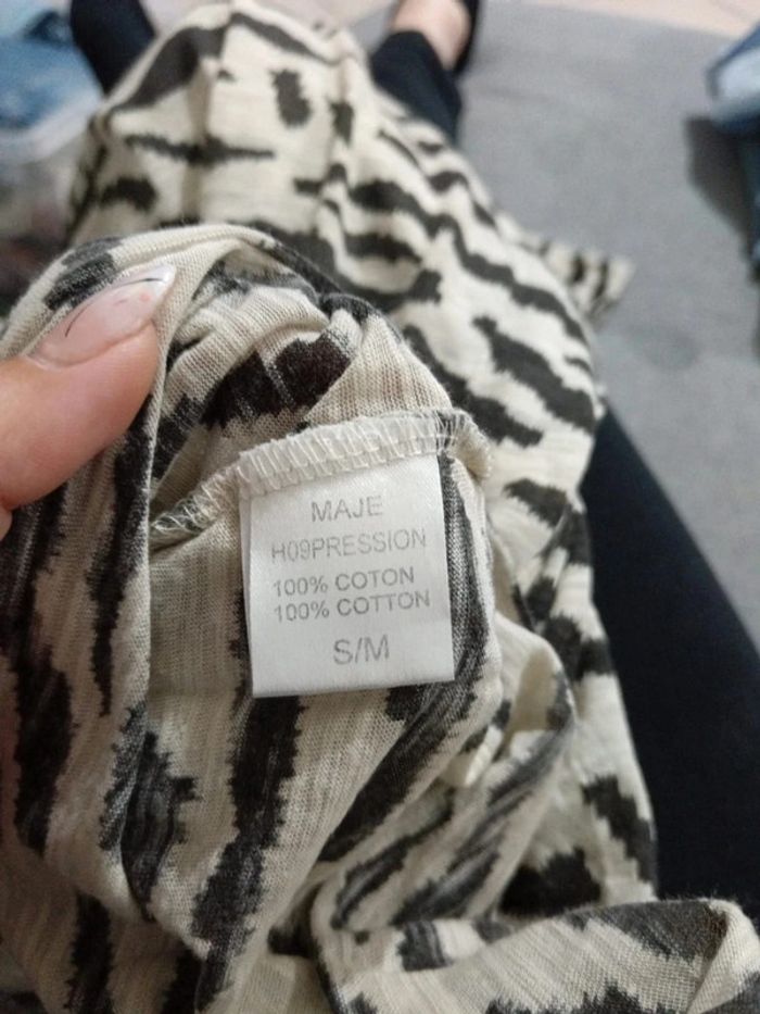 C5 robe imprimé Maje S/M - photo numéro 4