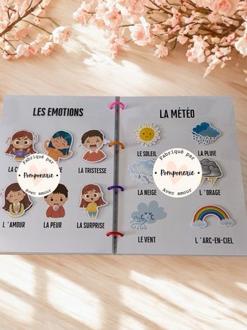 Livret d’activités à scratch, ludique, éducatif, montessori, à partir de 18 mois 